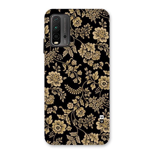 Aesthetic Golden Design Back Case for Redmi 9 Power