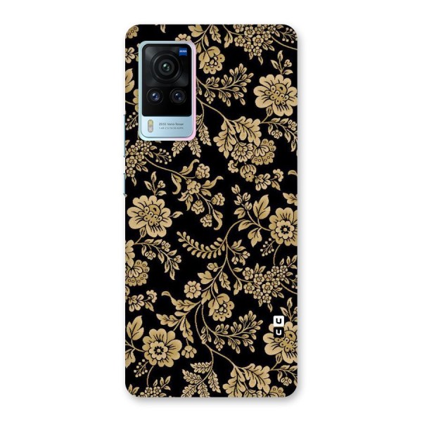 Aesthetic Golden Design Back Case for Vivo X60 Pro