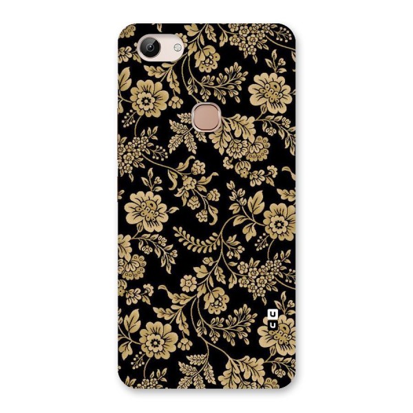 Aesthetic Golden Design Back Case for Vivo Y83