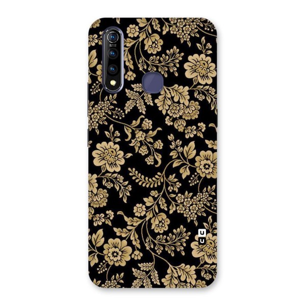 Aesthetic Golden Design Back Case for Vivo Z1 Pro