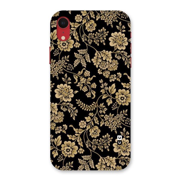 Aesthetic Golden Design Back Case for iPhone XR