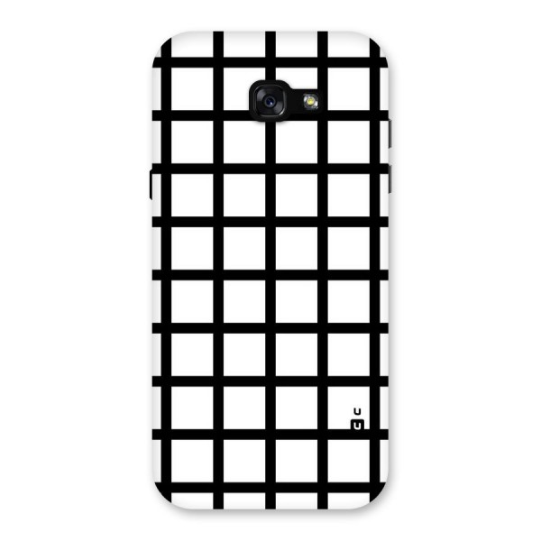 Aesthetic Grid Lines Back Case for Galaxy A7 (2017)