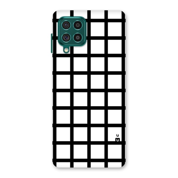 Aesthetic Grid Lines Back Case for Galaxy F62