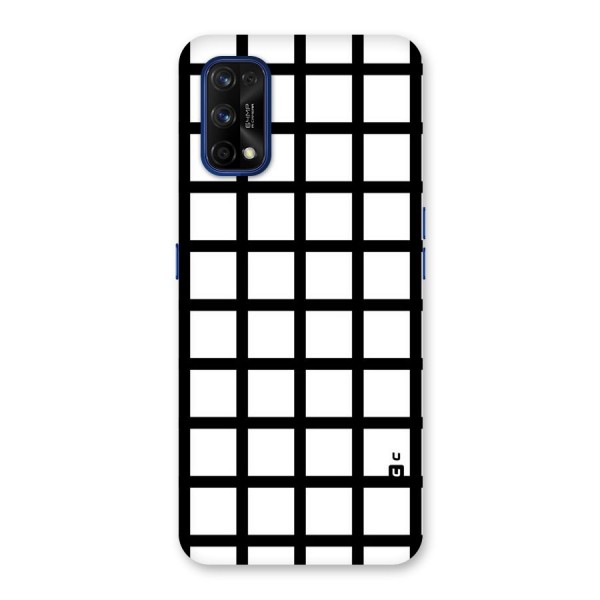 Aesthetic Grid Lines Back Case for Realme 7 Pro