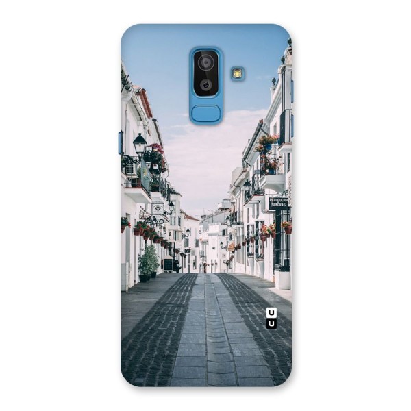 Aesthetic Street Back Case for Galaxy J8