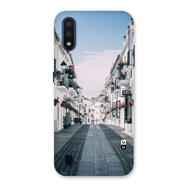 Aesthetic Street Back Case for Galaxy M01