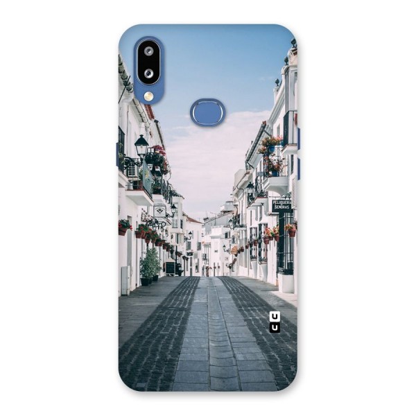 Aesthetic Street Back Case for Galaxy M01s