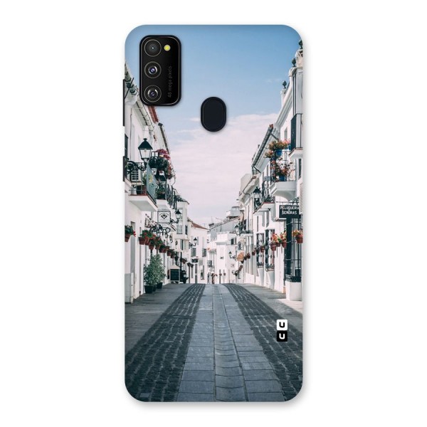 Aesthetic Street Back Case for Galaxy M21