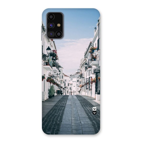 Aesthetic Street Back Case for Galaxy M31s