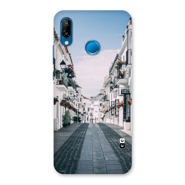 Aesthetic Street Back Case for Huawei P20 Lite