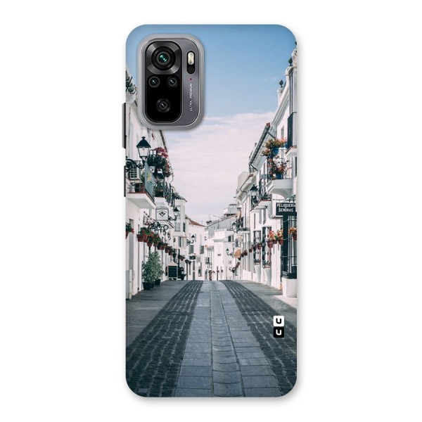 Aesthetic Street Back Case for Redmi Note 10