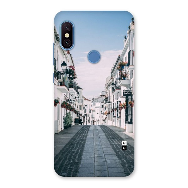 Aesthetic Street Back Case for Redmi Note 6 Pro