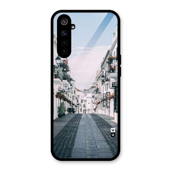 Aesthetic Street Glass Back Case for Realme 6