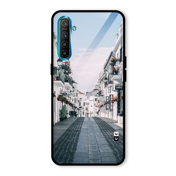 Aesthetic Street Glass Back Case for Realme XT