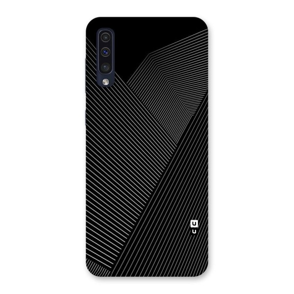 Aesthetic White Stripes Back Case for Galaxy A50