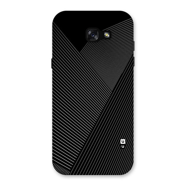 Aesthetic White Stripes Back Case for Galaxy A7 (2017)