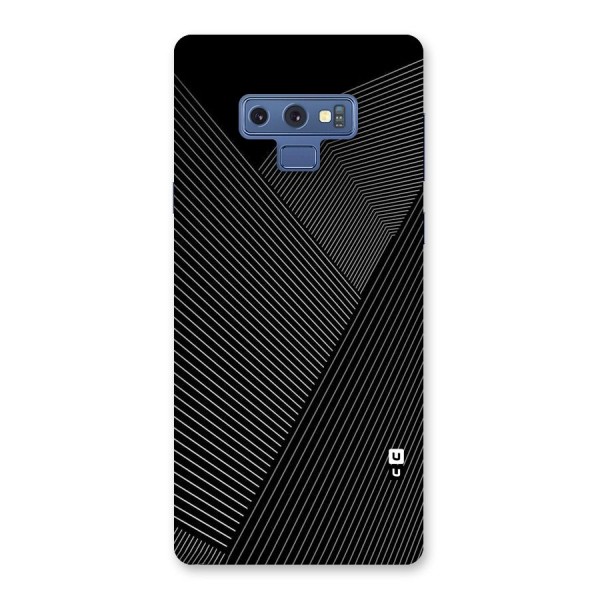 Aesthetic White Stripes Back Case for Galaxy Note 9