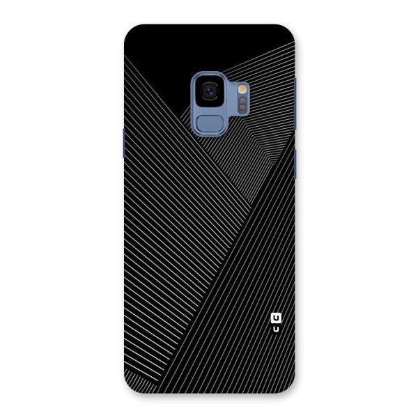 Aesthetic White Stripes Back Case for Galaxy S9