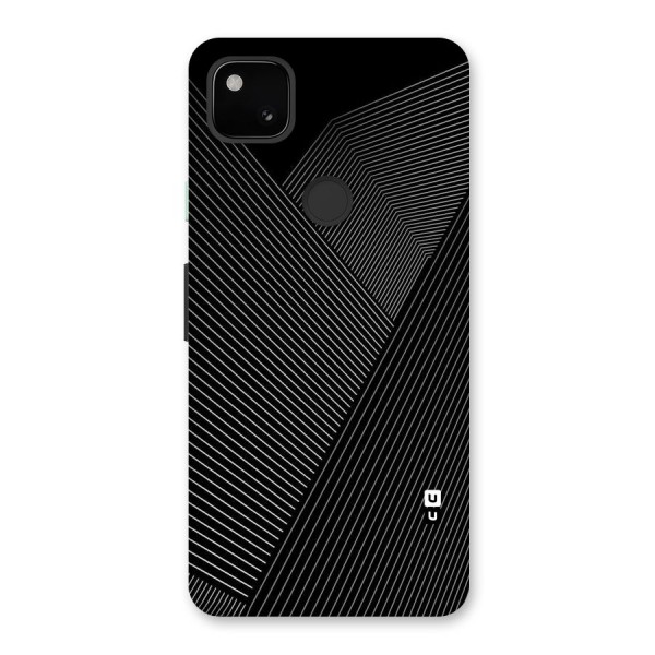 Aesthetic White Stripes Back Case for Google Pixel 4a