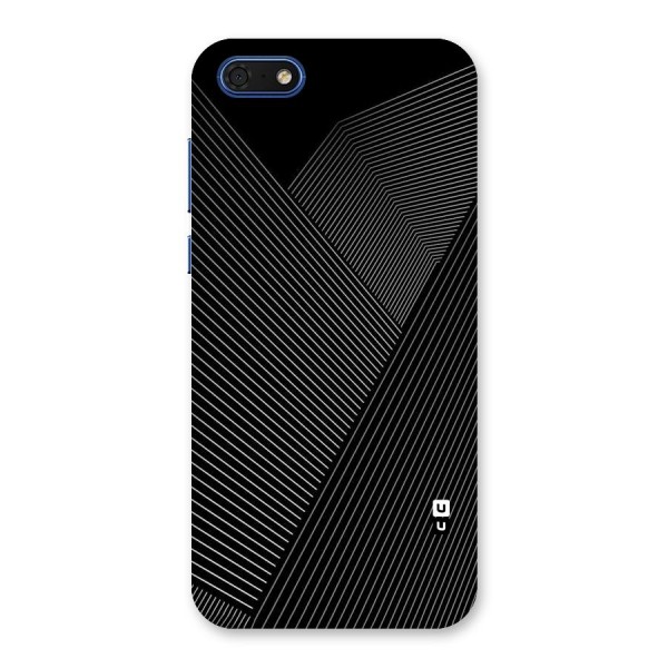 Aesthetic White Stripes Back Case for Honor 7s