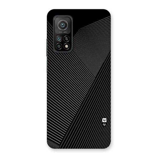 Aesthetic White Stripes Back Case for Mi 10T 5G