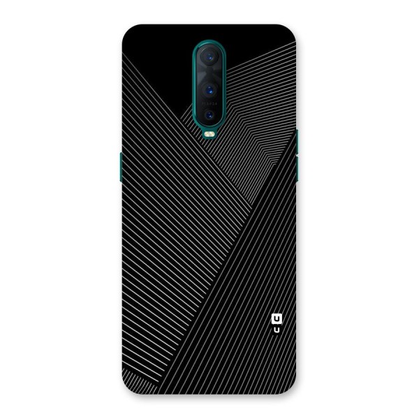 Aesthetic White Stripes Back Case for Oppo R17 Pro