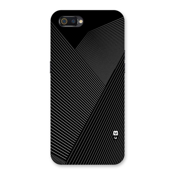 Aesthetic White Stripes Back Case for Realme C2