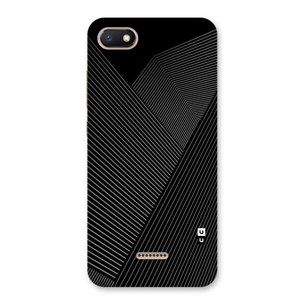 Aesthetic White Stripes Back Case for Redmi 6A