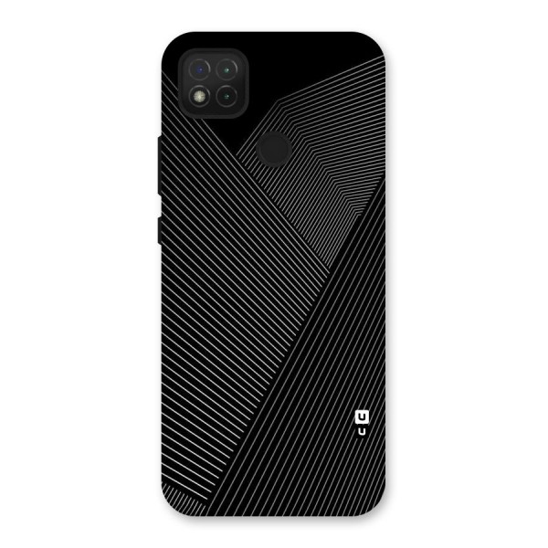 Aesthetic White Stripes Back Case for Redmi 9C