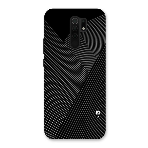 Aesthetic White Stripes Back Case for Redmi 9 Prime