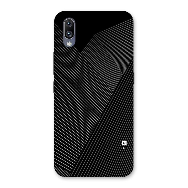 Aesthetic White Stripes Back Case for Vivo NEX