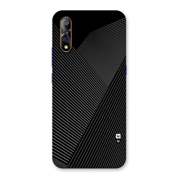 Aesthetic White Stripes Back Case for Vivo S1