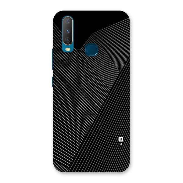 Aesthetic White Stripes Back Case for Vivo Y12