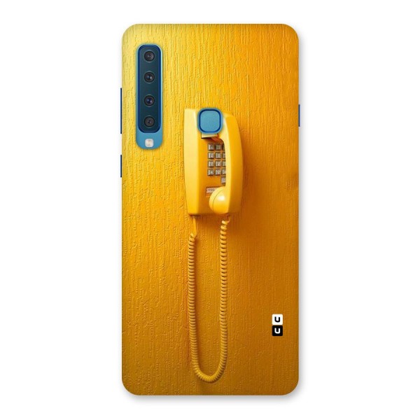 Aesthetic Yellow Telephone Back Case for Galaxy A9 (2018)