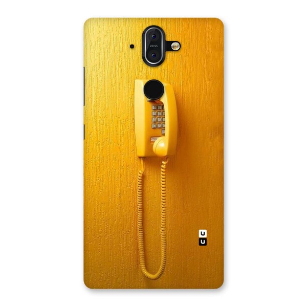 Aesthetic Yellow Telephone Back Case for Nokia 8 Sirocco