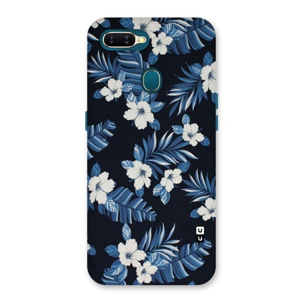 Aesthicity Floral Back Case for Oppo A12