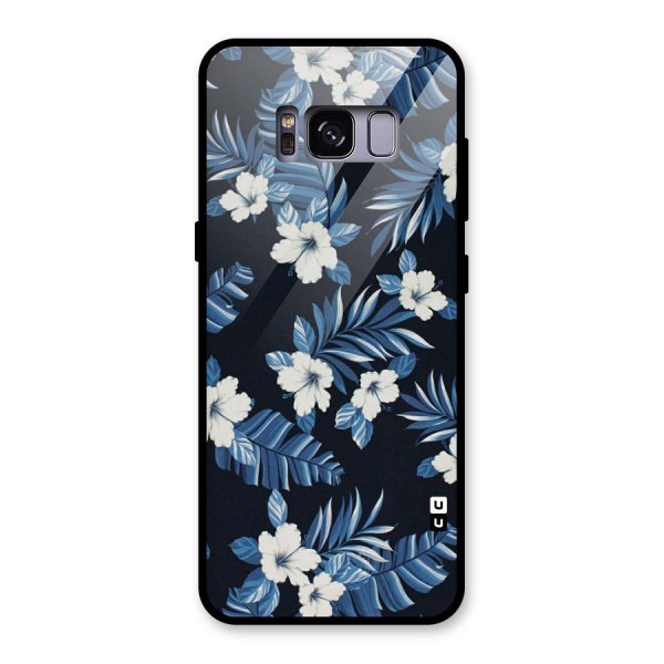 Aesthicity Floral Glass Back Case for Galaxy S8