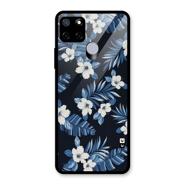 Aesthicity Floral Glass Back Case for Realme C12