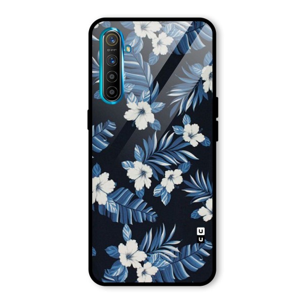 Aesthicity Floral Glass Back Case for Realme XT