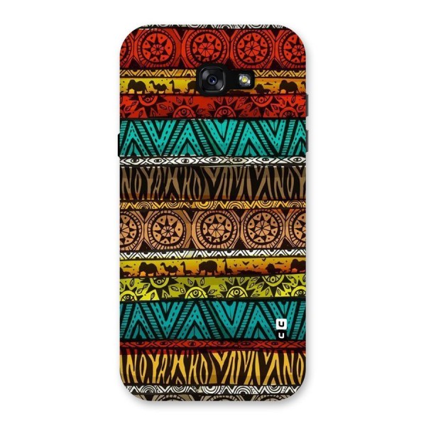 African Design Pattern Back Case for Galaxy A7 (2017)