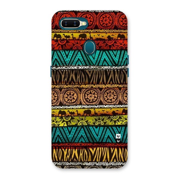 African Design Pattern Back Case for Oppo A7