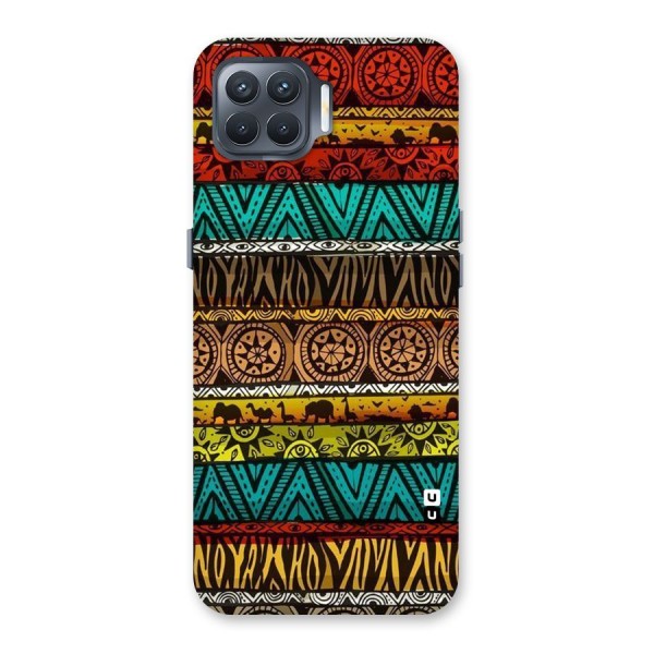 African Design Pattern Back Case for Oppo F17 Pro