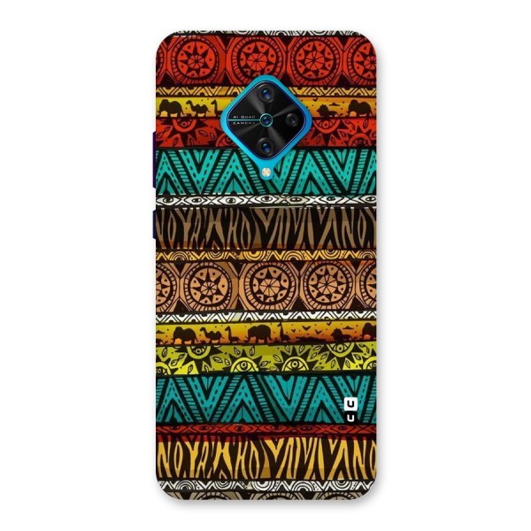 African Design Pattern Back Case for Vivo S1 Pro