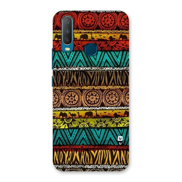 African Design Pattern Back Case for Vivo Y15