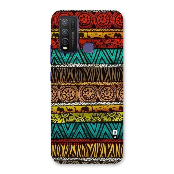 African Design Pattern Back Case for Vivo Y30