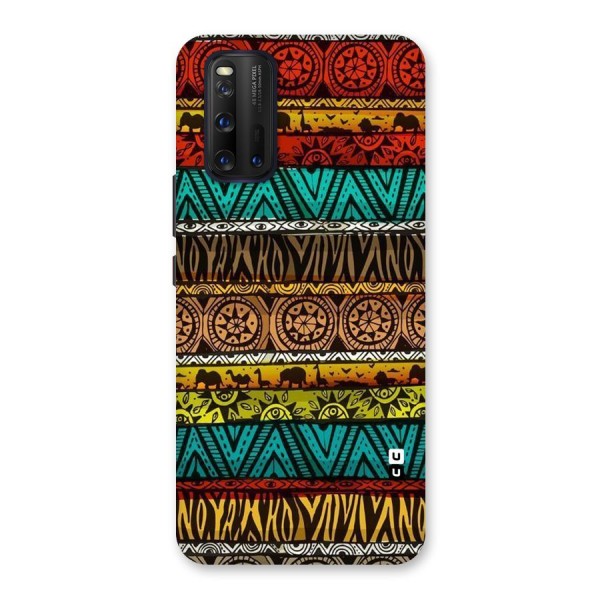 African Design Pattern Back Case for Vivo iQOO 3