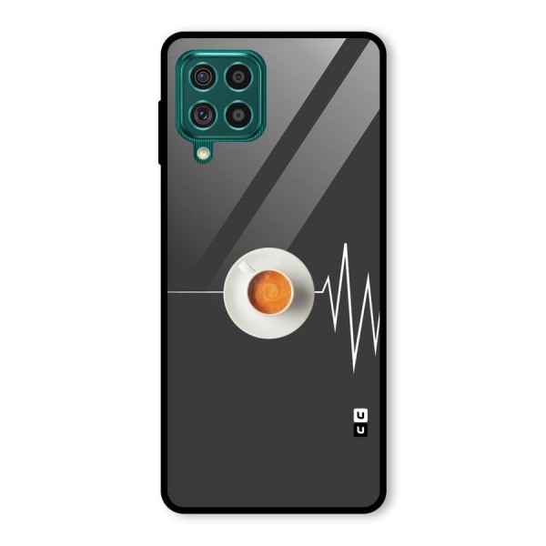 After Coffee Glass Back Case for Galaxy F62