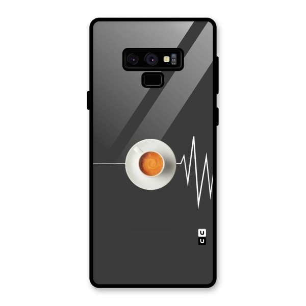 After Coffee Glass Back Case for Galaxy Note 9