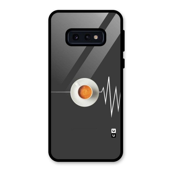 After Coffee Glass Back Case for Galaxy S10e