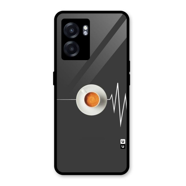 After Coffee Glass Back Case for Oppo K10 (5G)